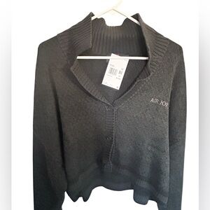 Air Jordan Women's Charcoal Cardigan